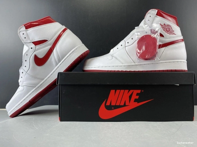 Rep LUCY Retro Jordan 1 Red Metallic Air 555088-103 (2017) 0811